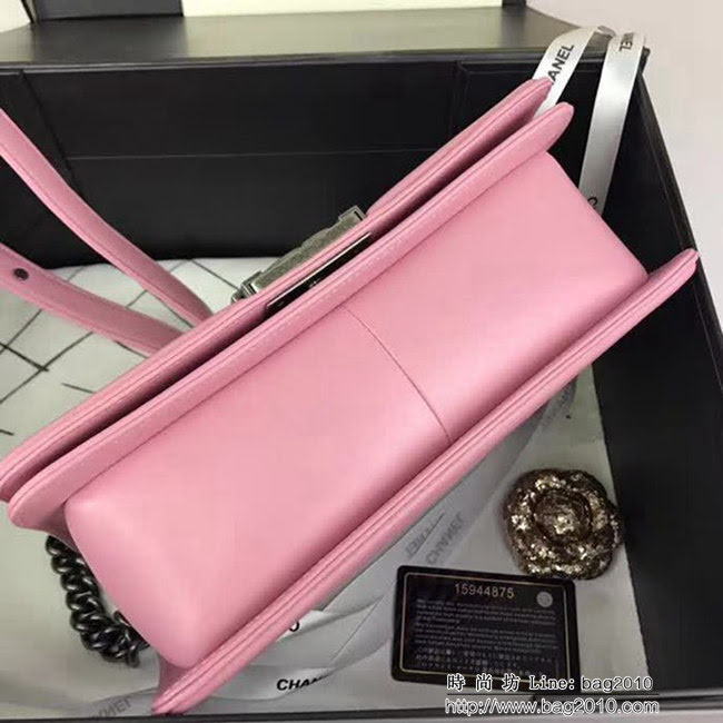 香奈兒CHANEL A67086菱格原版羊皮單肩斜挎鏈條包 DSC2081